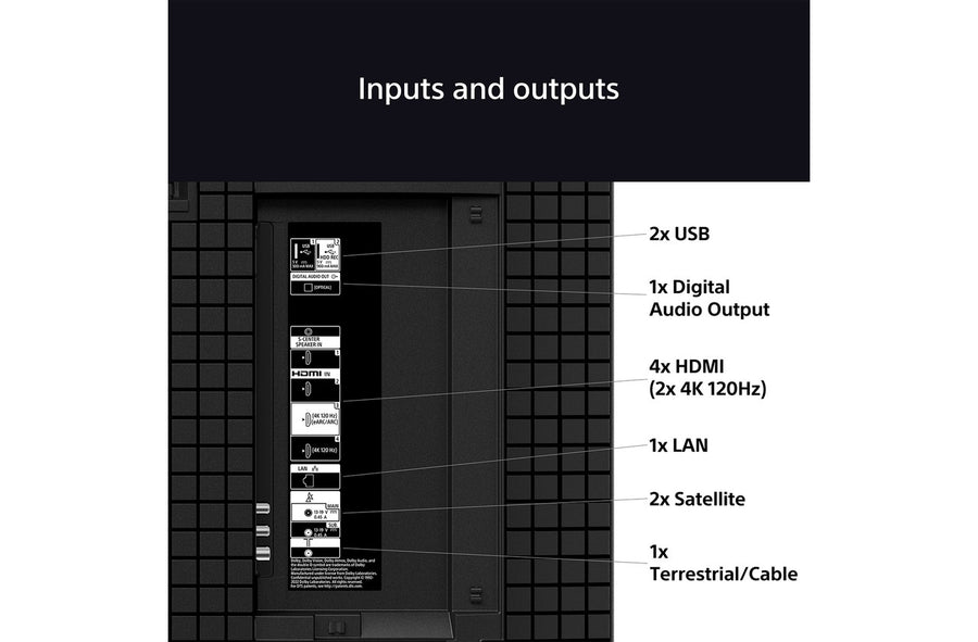 Sony K77XR8AU Bravia 8 77'' 4K UHD HDR OLED TV