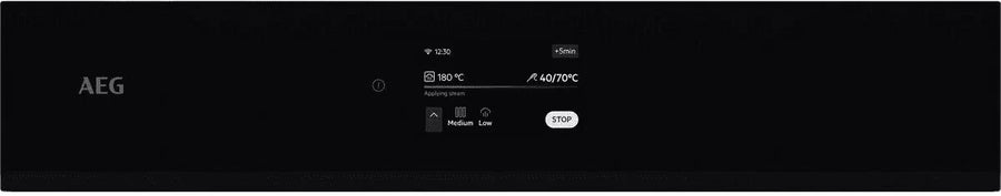 AEG NBE7P731AB 7000 Series MealAssist Pyrolytic Single oven - Black