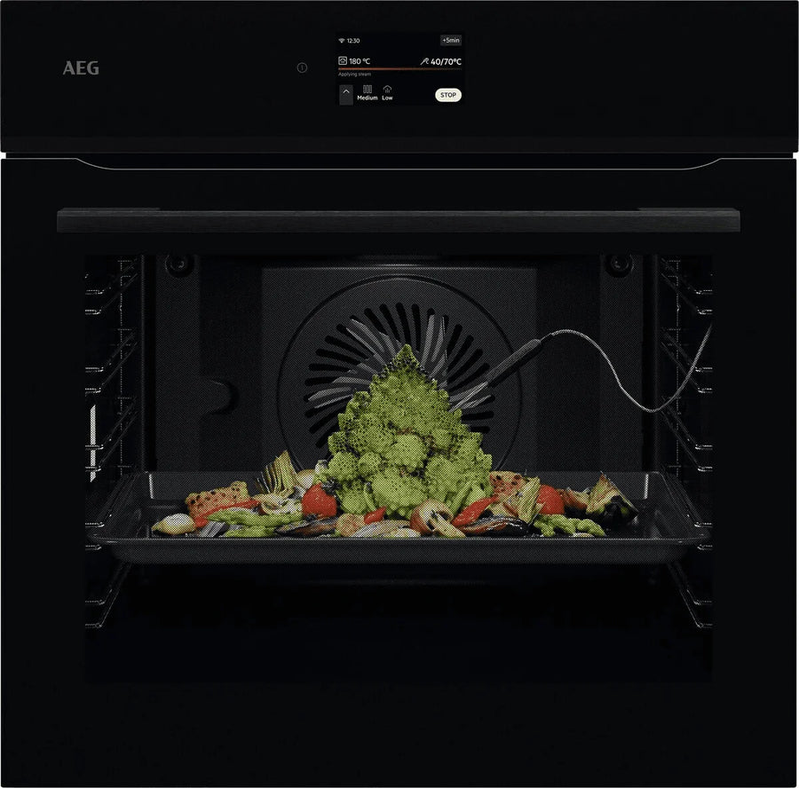 AEG NBE7P731AB 7000 Series MealAssist Pyrolytic Single oven - Black