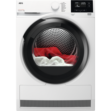 AEG 8kg SensiDry Heat Pump Condenser Tumble Dryer