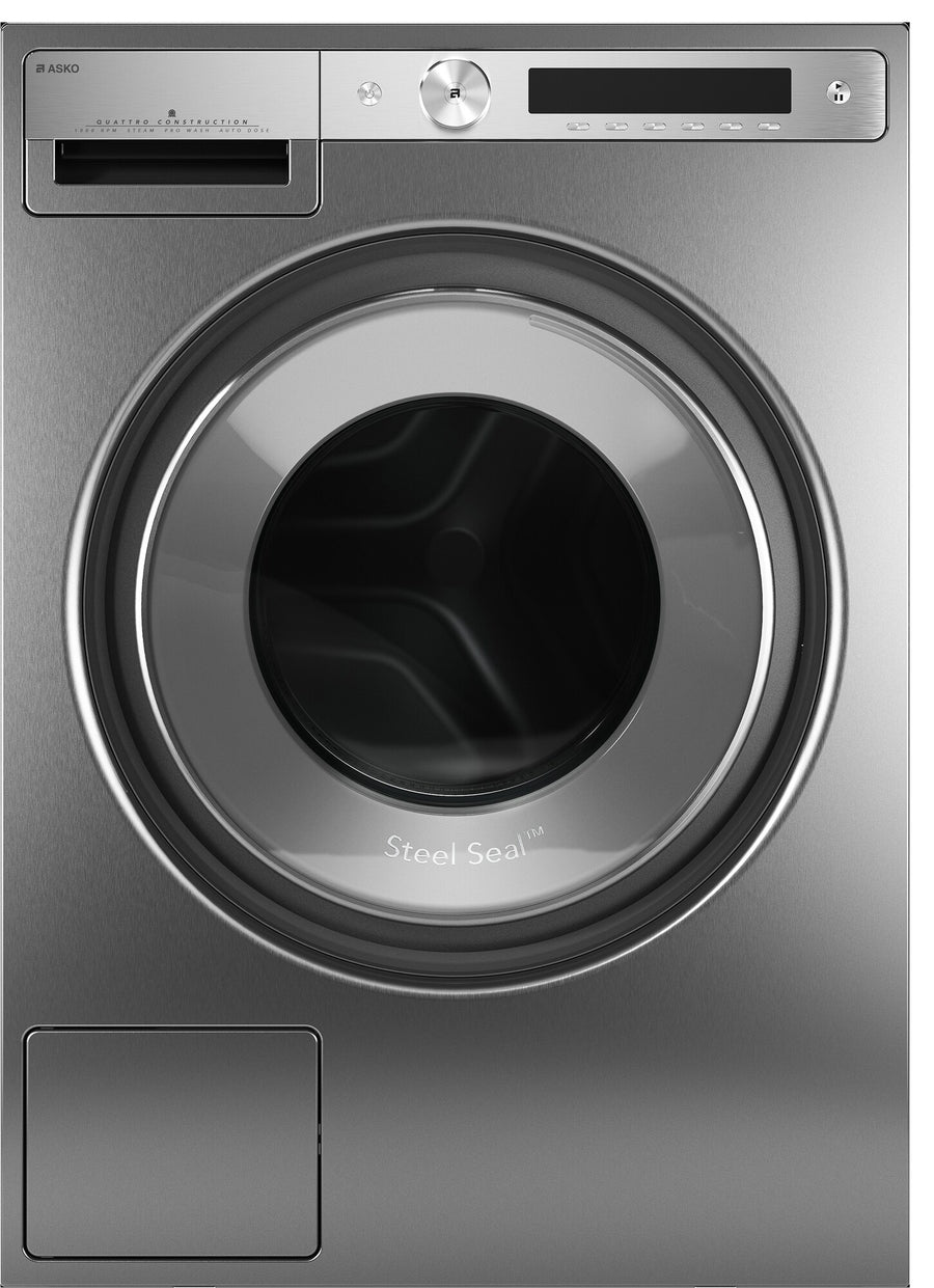 ASKO W6098X.S Steel Seal™ 9KG 1800rpm Washing machine - Stainless Steel [Free 5-year parts & labour warranty]