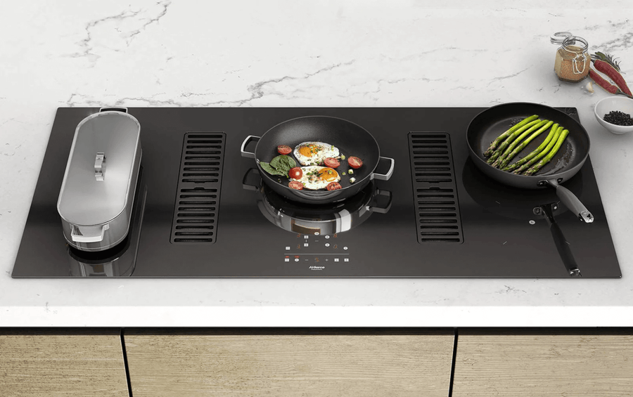 GWA Airforce Aspira XXL 110cm Venting Induction Hob