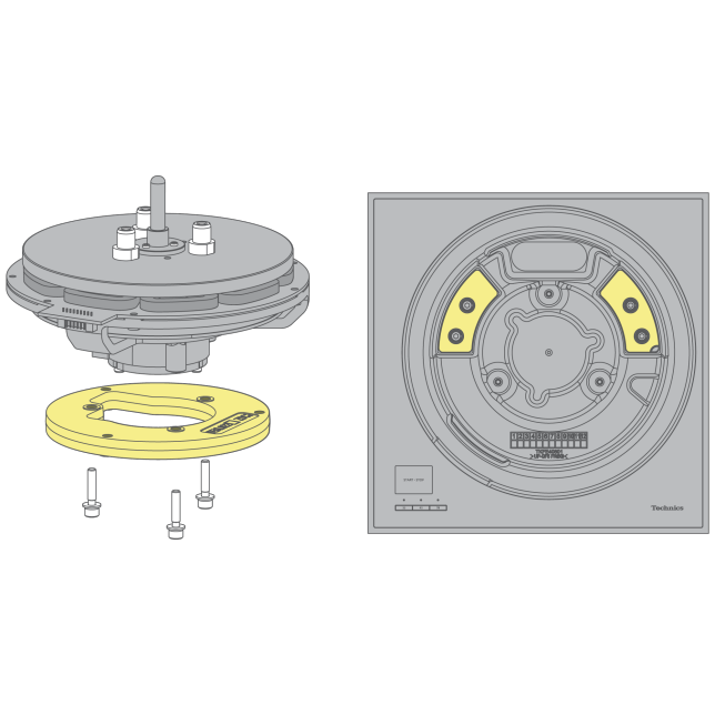 Technics SL-1000R Reference Class Direct Drive Turntable System