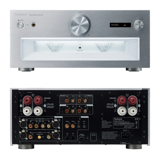 Technics SU-R1000E-K Stereo Integrated Reference Class Amplifier - Black