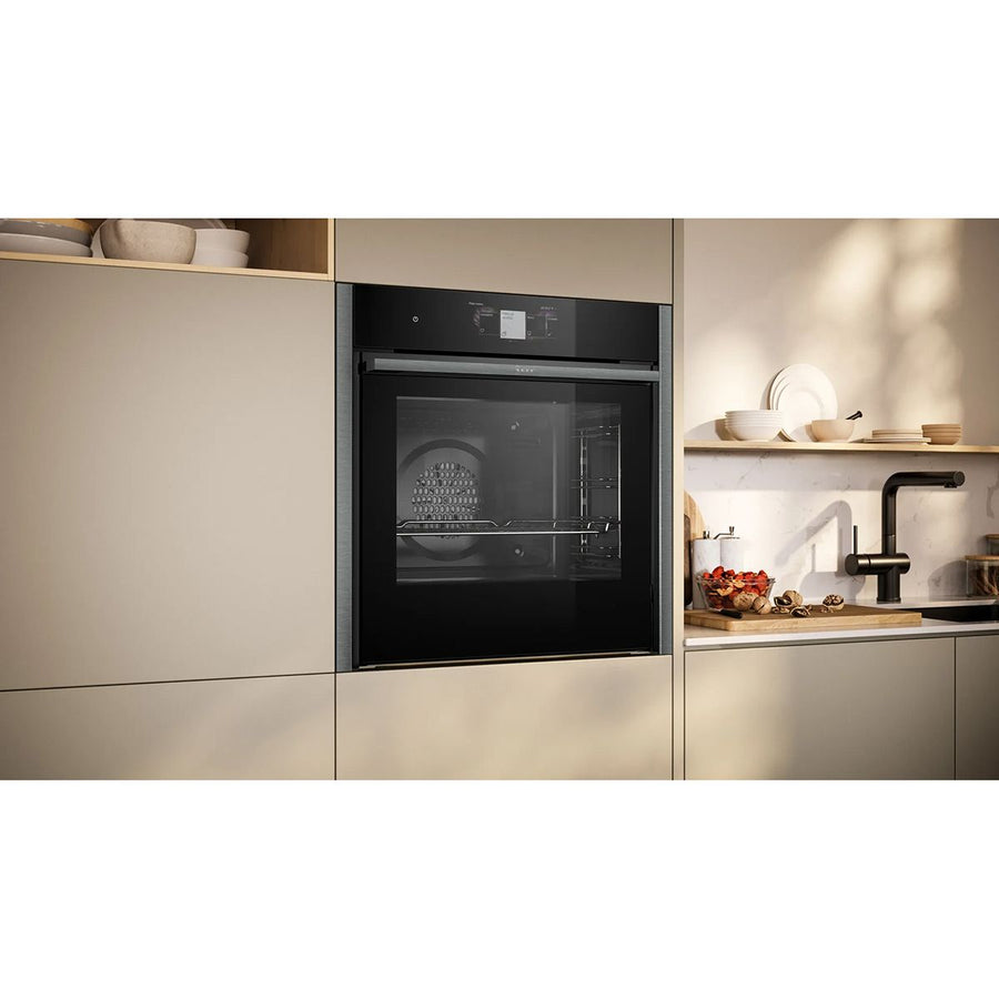 Neff N90 B64CT73G0B Built-in Hide&Slide® Single oven - Graphite Grey [£200 cashback]