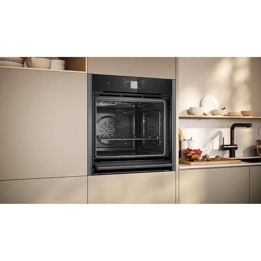 Neff N90 B64CT73G0B Built-in Hide&Slide® Single oven - Graphite Grey [£200 cashback]