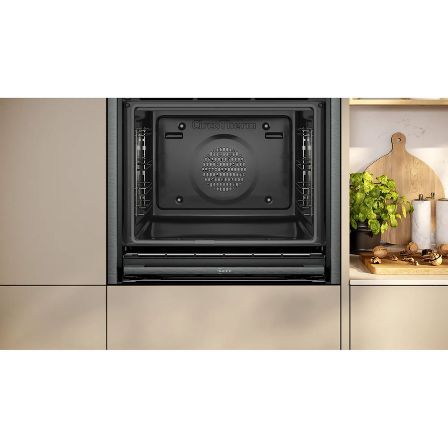 Neff N90 B64CT73G0B Built-in Hide&Slide® Single oven - Graphite Grey [£200 cashback]