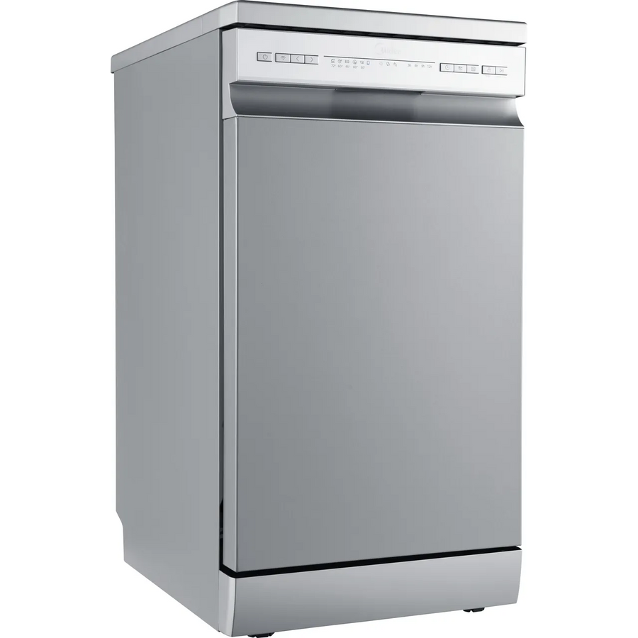 Midea MDWEF1034CS Slimline 10 Place Dishwasher 45cm – Silver
