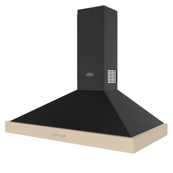 Belling FH110CHIMCR 110 Traditional Chimney Hood - Cream