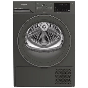 Hotpoint CHD93MGGUK 9kg Heat Pump Tumble Dryer - Graphite