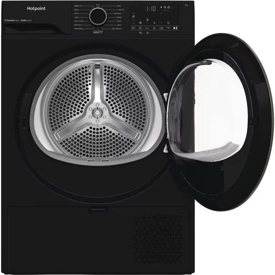 Hotpoint CHSD82MBBUK 8kg Heat Pump Tumble Dryer - Black