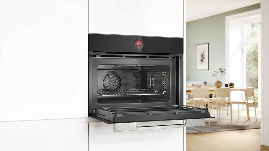 Bosch Series 8 CMG7241B1B built-in Compact Oven & Microwave - Black