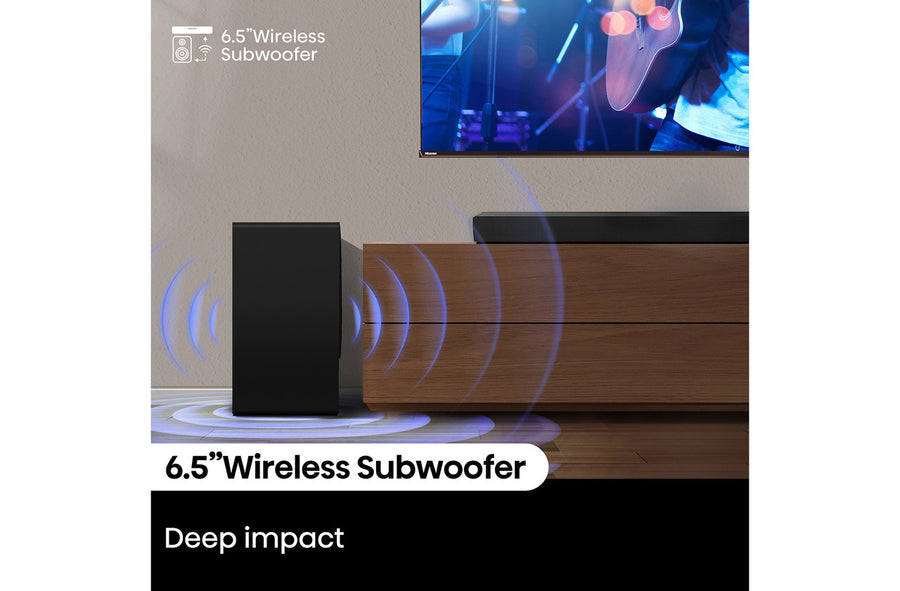 Hisense AX5100Q 5.1Ch Wireless Soundbar with Dolby Atmos