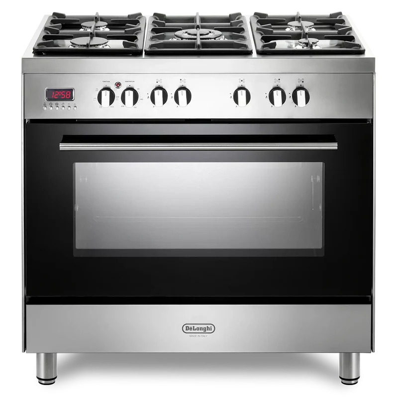 De'Longhi DSR9071-DFS 90cm Dual Fuel Range Cooker - Stainless steel