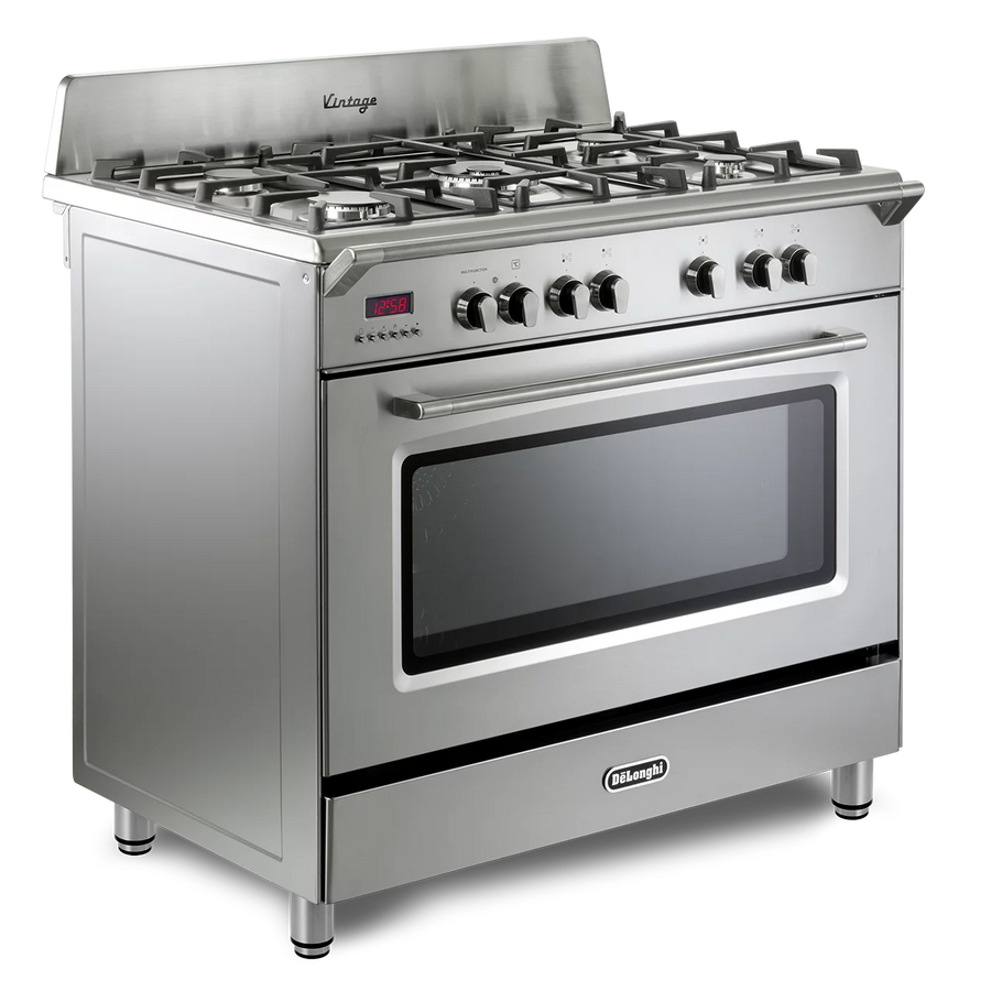 De'Longhi DVRS916DFSS 90cm Dual Fuel Range Cooker