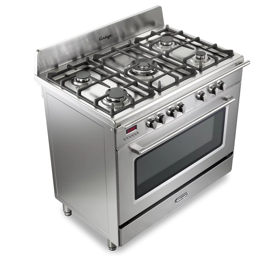 De'Longhi DVRS916DFSS 90cm Dual Fuel Range Cooker