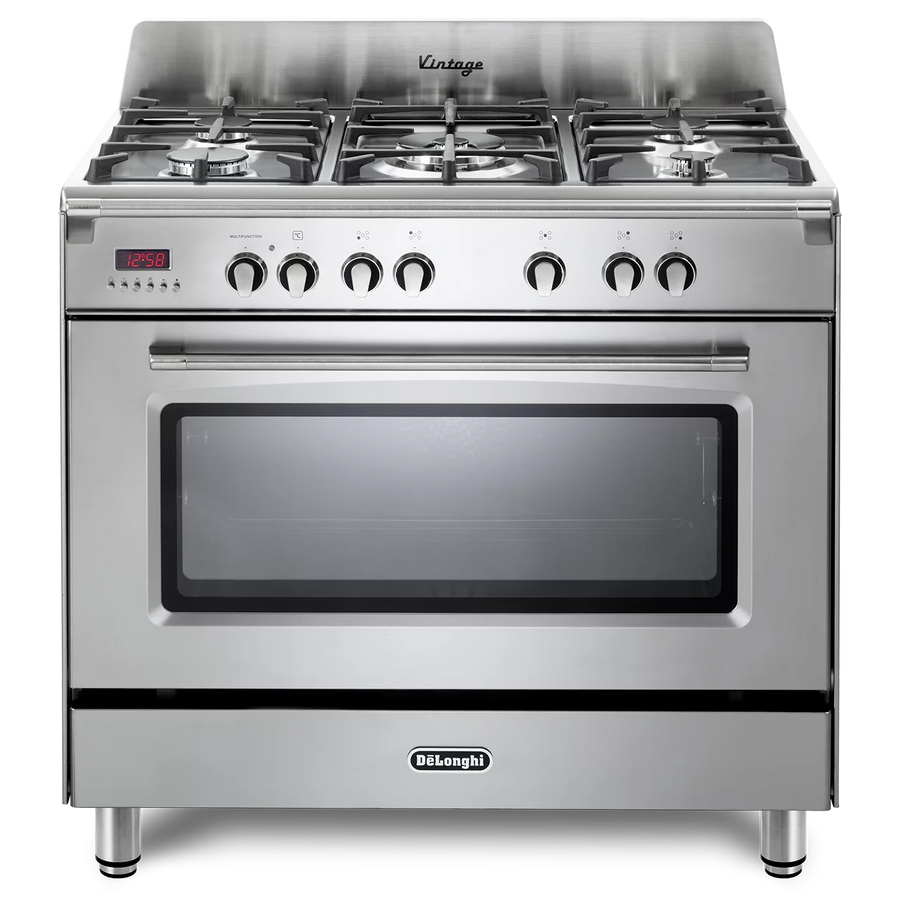De'Longhi DVRS916DFSS 90cm Dual Fuel Range Cooker