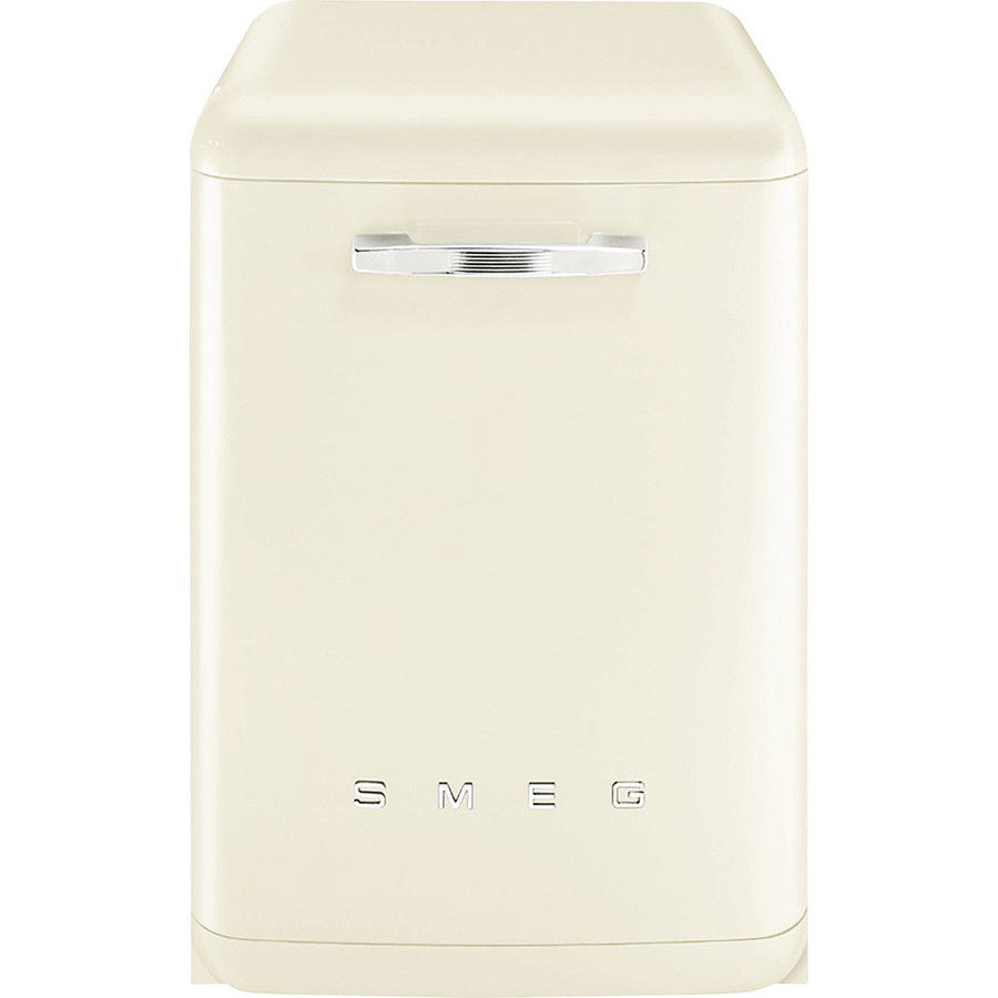 SMEG DFFABCR 60cm 50s style Freestanding Dishwasher Cream