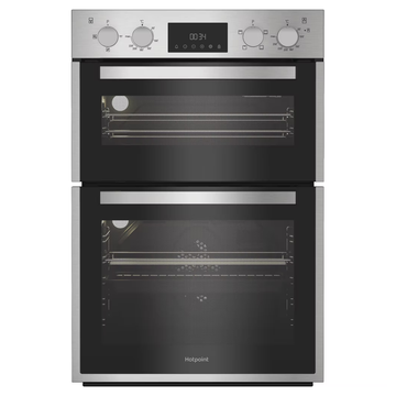 Hotpoint DIH10DIX Built-in Double Oven - Stainless Steel