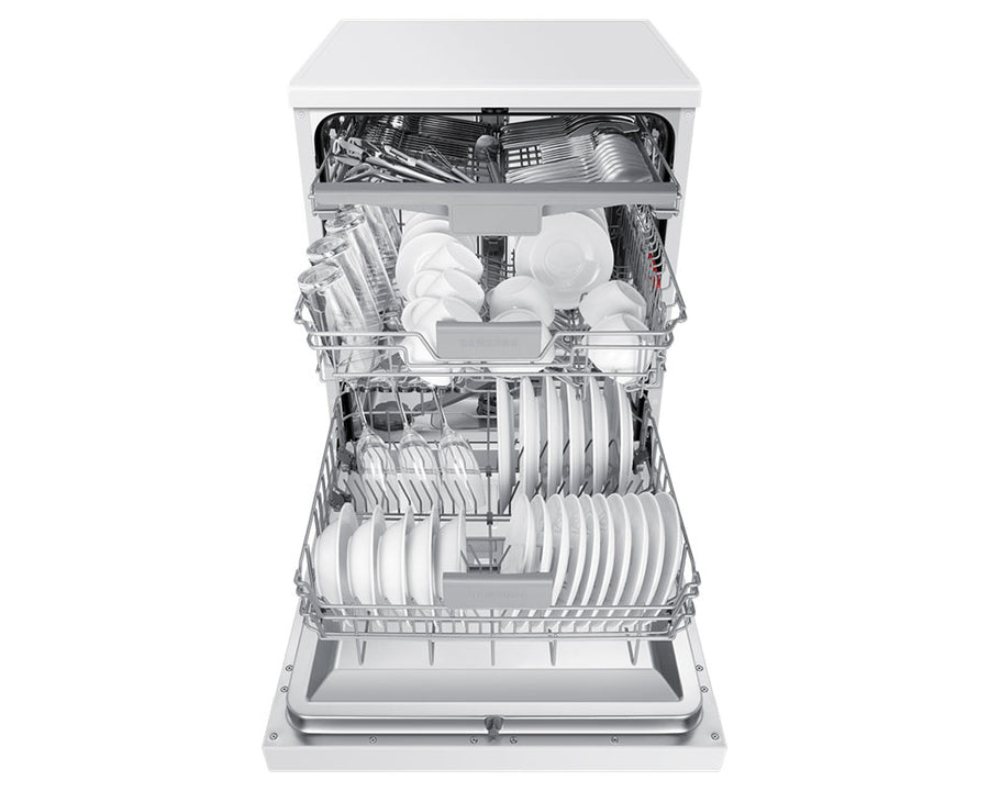 Samsung DW60CG550FWQEU Series 7 Freestanding 14-place Dishwasher - White [Cutlery rack]