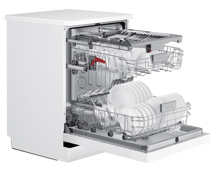 Samsung DW60CG550FWQEU Series 7 Freestanding 14-place Dishwasher - White [Cutlery rack]