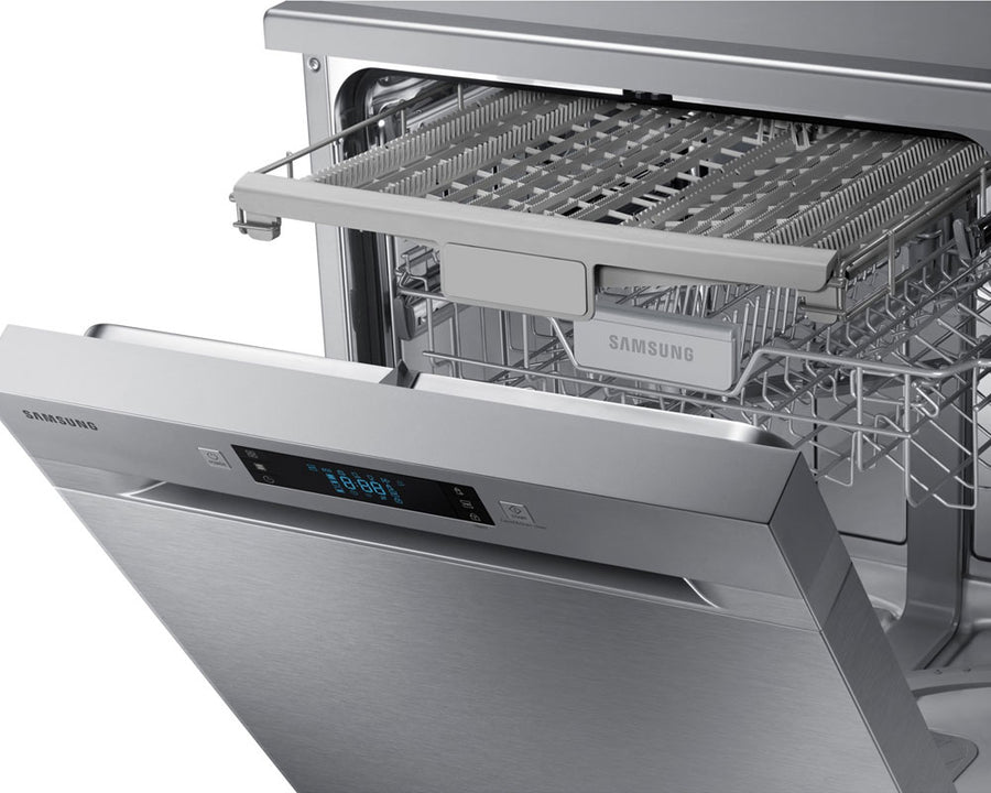 Samsung DW60M6050FS Series 6 Freestanding 14-Place Dishwasher - Silver [Cutlery Rack]