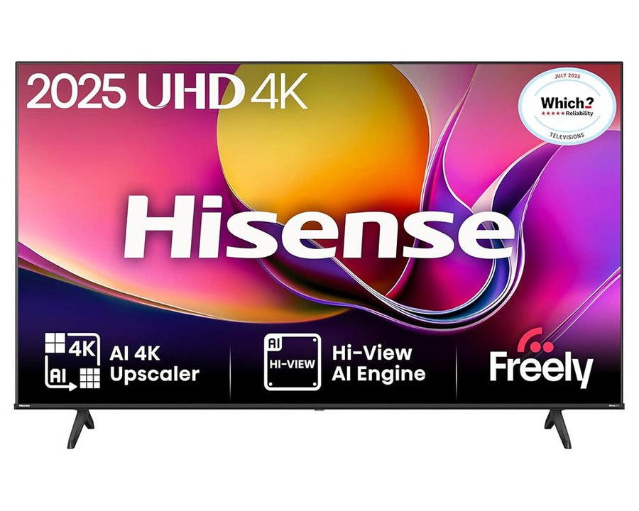 Hisense 50E6QTUK 4K UHD HDR LED TV with Freely