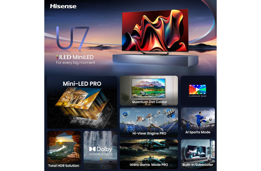 HISENSE 100U7NQTUK 100