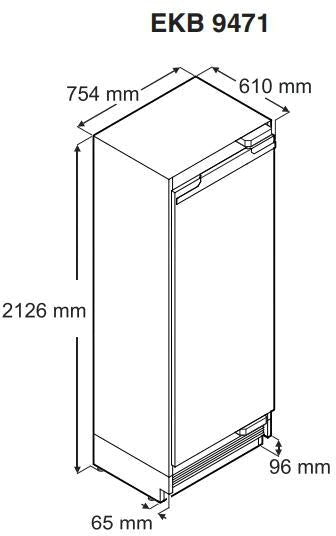 Liebherr EKB9471 BioFresh Monolith Fridge [contact store for price]