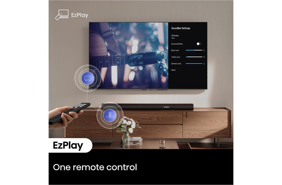 Hisense AX5100Q 5.1Ch Wireless Soundbar with Dolby Atmos