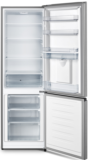 Fridgemaster MC55WD24EG 70/30 Freestanding Fridge Freezer - Graphite