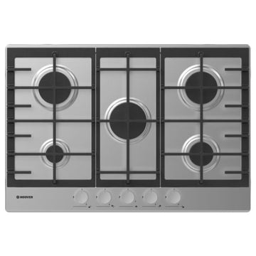 Hoover HHG75WK3X 75cm Stainless steel Gas Hob