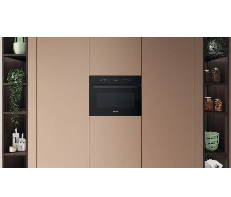 Hotpoint HCW6O7HTSBUK Built-in Combination Microwave - Black