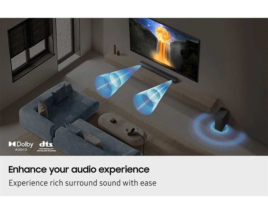 Samsung HW-B650F/XU B-Series 3.1ch Soundbar with Wireless subwoofer