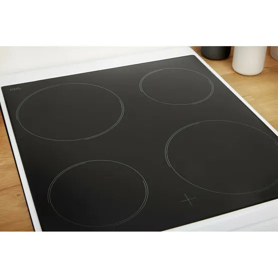 Indesit ID5V92KMW 50cm Ceramic Cooker - White