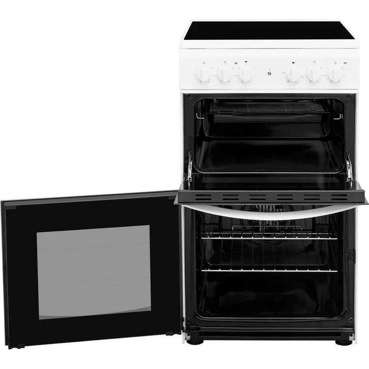 Indesit ID5V92KMW 50cm Ceramic Cooker - White