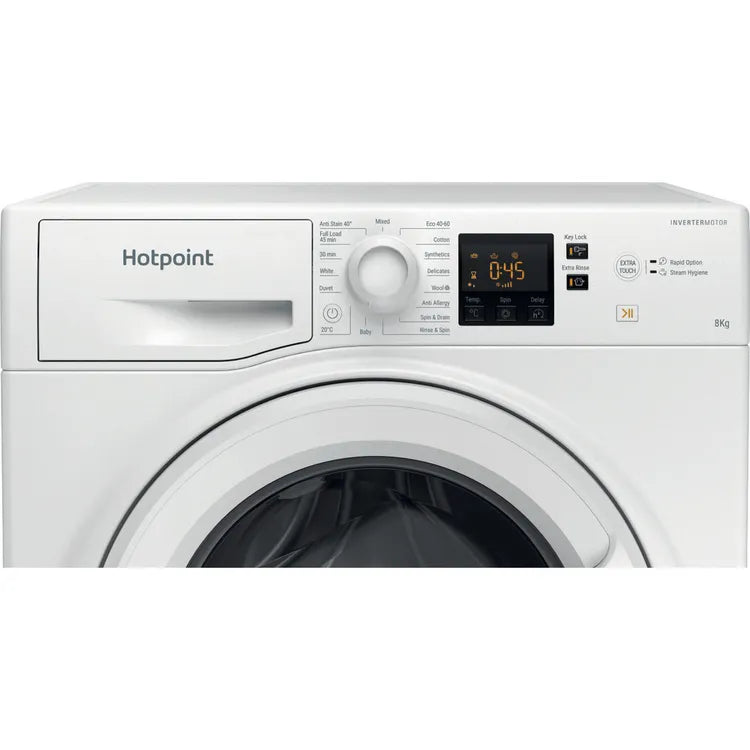 Hotpoint NSWF846WUK 8kg 1400rpm washing machine - white