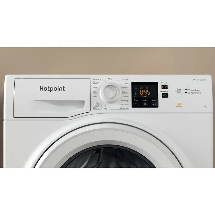 Hotpoint NSWF846WUK 8kg 1400rpm washing machine - white