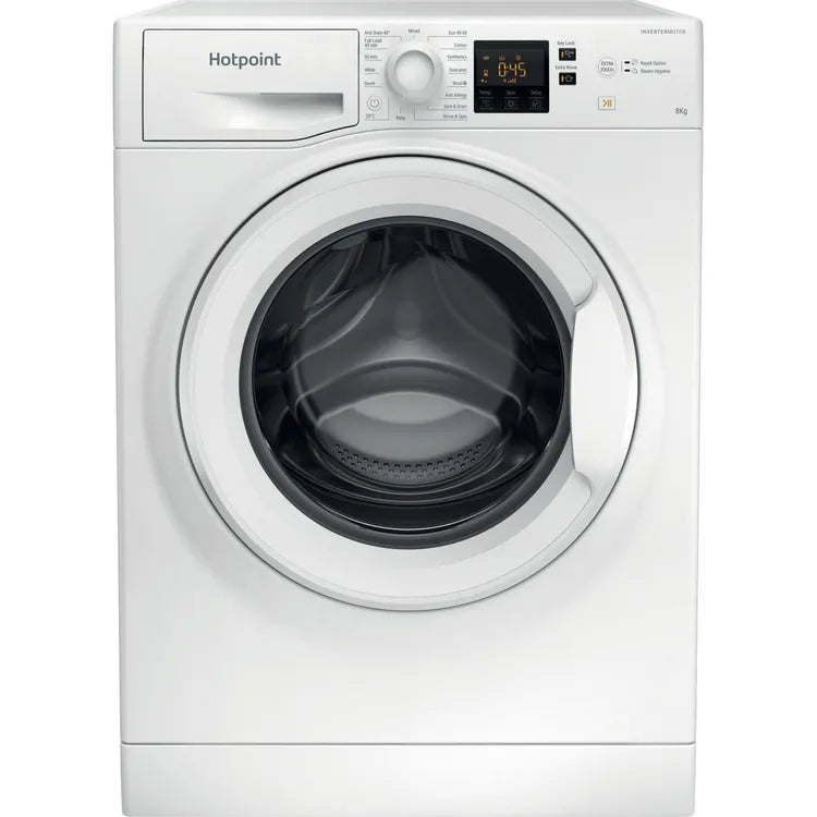 Hotpoint NSWF846WUK 8kg 1400rpm washing machine - white