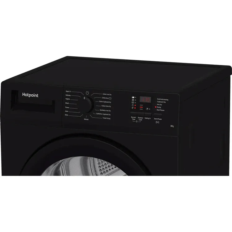 Hotpoint CHDC82BBGDUK 8kg Condenser Tumble Dryer - Black