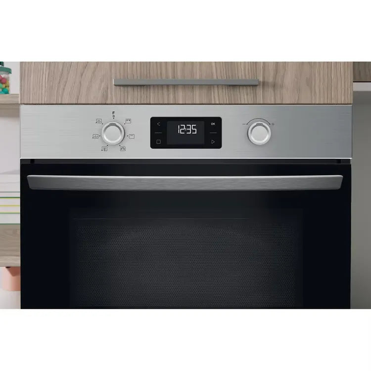 Indesit IP252RXUK Built-in Combination Microwave Oven - Stainless steel