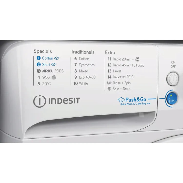 Indesit BWE111496XWVUK 11kg 1400rpm Washing Machine - White