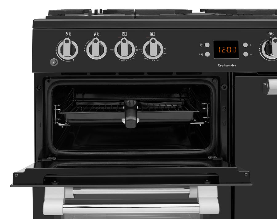 Leisure CK90F530T 90cm dual fuel range cooker in anthracite