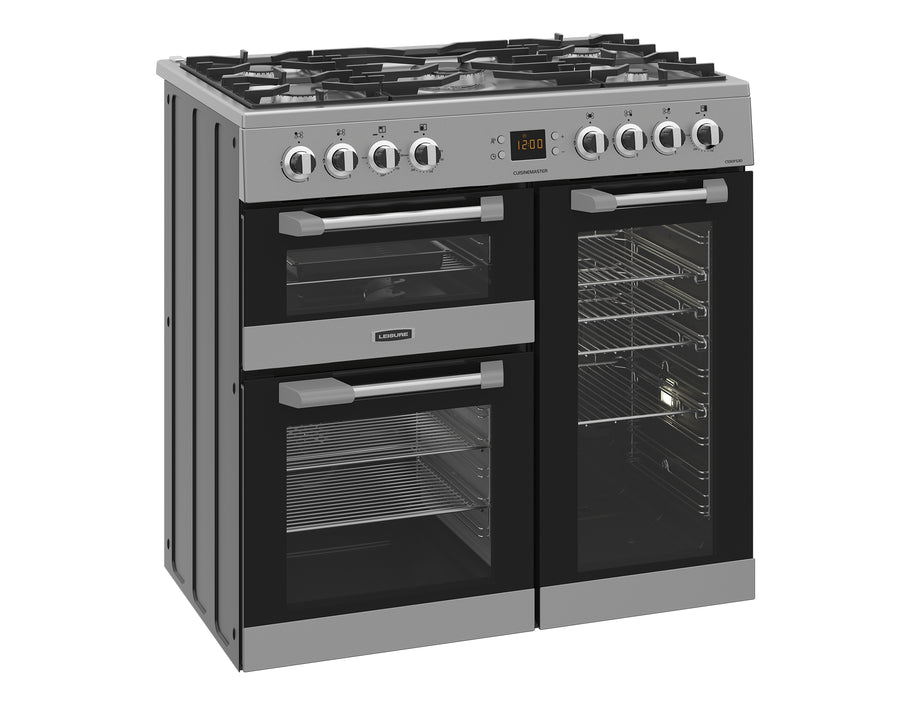 LEISURE Cuisinemaster CS90F530X Dual Fuel Range Cooker - Stainless Steel