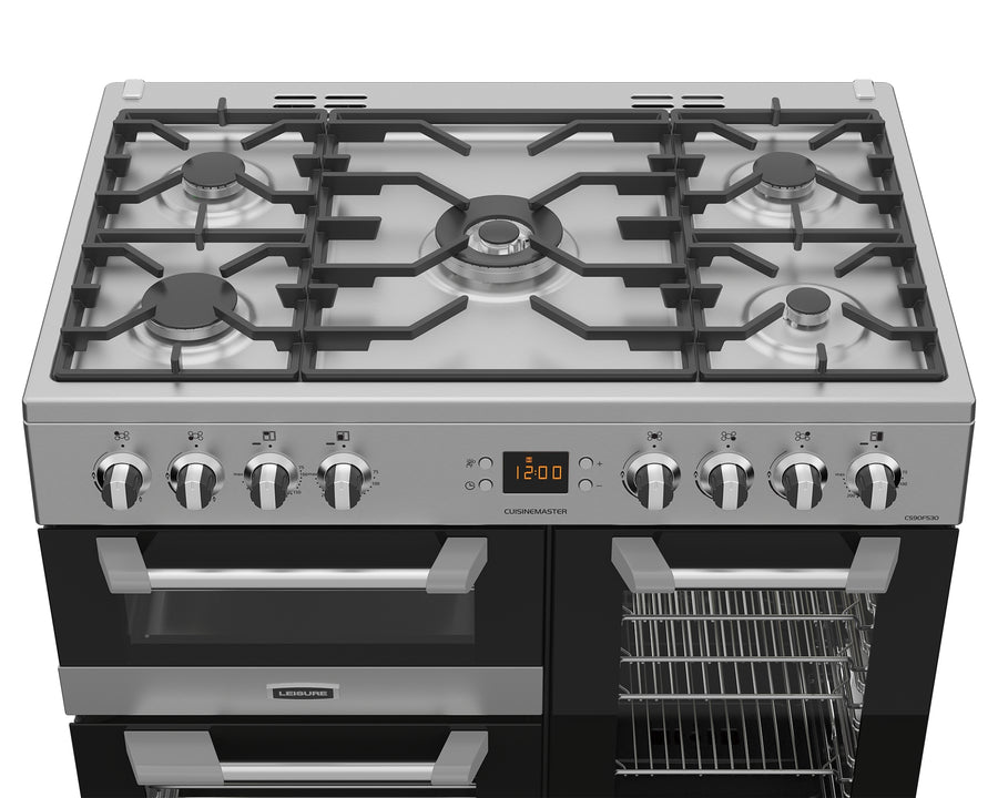 LEISURE Cuisinemaster CS90F530X Dual Fuel Range Cooker - Stainless Steel