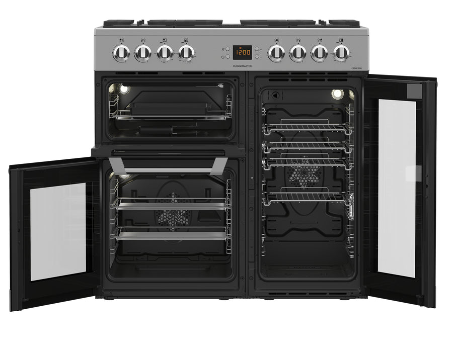 LEISURE Cuisinemaster CS90F530X Dual Fuel Range Cooker - Stainless Steel
