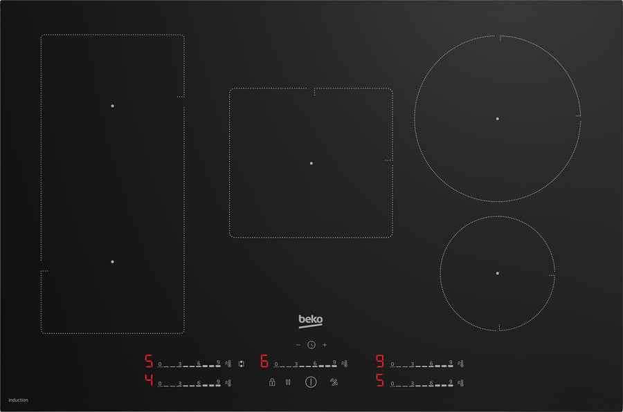 Beko HII85700UFT 78cm IndyFlex Induction Hob