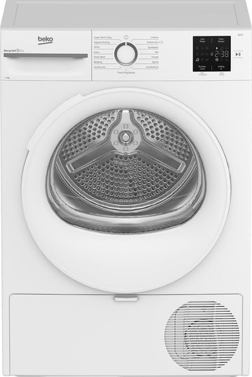 Beko BM3T3822W 8kg Heat pump Condenser Tumble dryer
