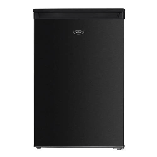 Belling BL130BKIX 55cm undercounter larder fridge - Black steel