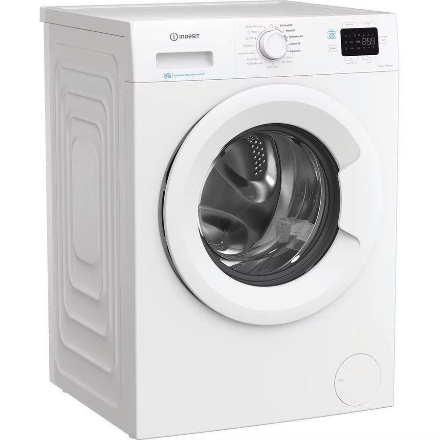 Indesit IP1046PUSHGOUK 10kg 1400rpm Push&Go Washing machine - white